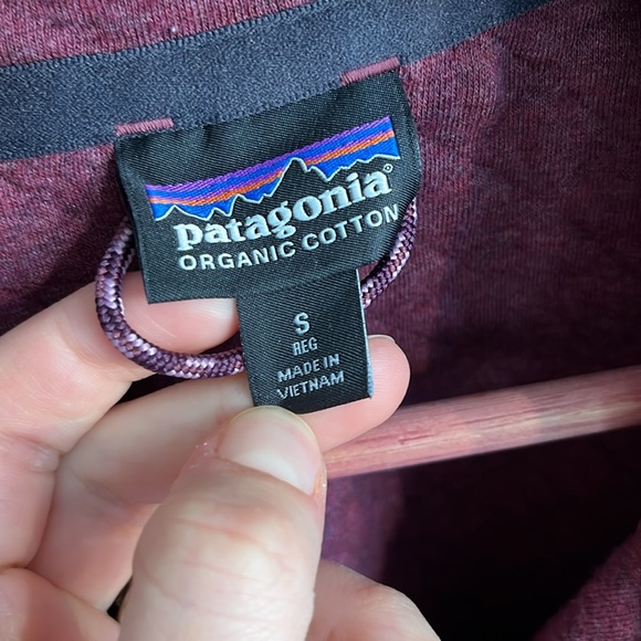 Patagonia Quilted Women’s Snap-T Collared Pullover Purple Size S - Picture 3 of 6